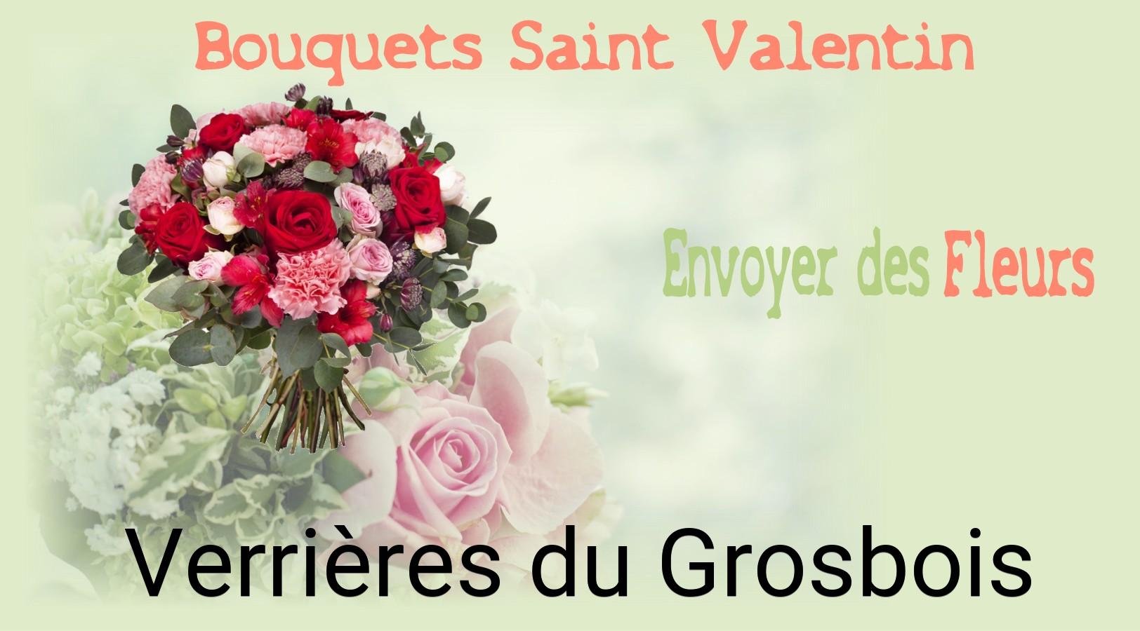 Roses de Saint-Valentin livrées à Verrières-du-Grosbois