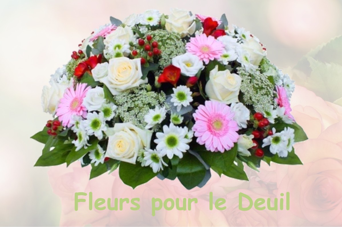 fleurs deuil VERRIERES-DU-GROSBOIS